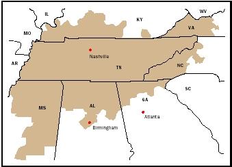 The Tennessee Valley Authority manages the Tennessee River system in a way that balances navigation, flood control, power production, water quality, and recreation for the greatest public good. Through locally owned distributors, the agency provides power to 8 million residents of seven states in the Tennessee River valley.